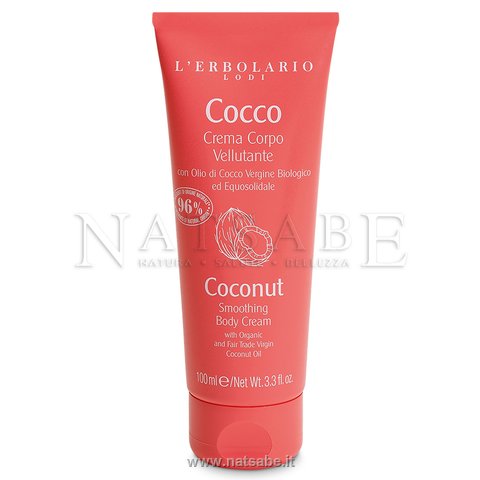 Erbolario - Coconut - Smoothing Body Cream - 100 ml | Body Lotion | Erboristeria Natsabe: online selling