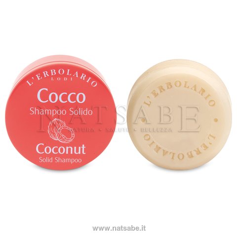 Erbolario - Coconut - Solid Shampoo - 60 g | Solid Shampoo and Shower Gel | Erboristeria Natsabe: online selling