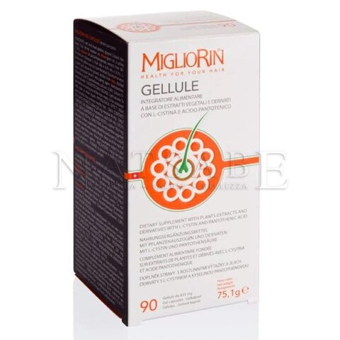 Cosval - Hair - Migliorin - 90 capsules 835 mg each | Skin and Hair | Erboristeria Natsabe: online selling