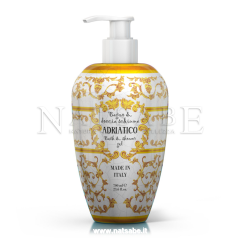 Rudy Profumi srl - Adriatico - Bagno e Doccia Schiuma - 700 ml | Bagnoschiuma e shampodoccia |  Erboristeria Natsabe: vendita online | erbe officinali, tisane, integratori