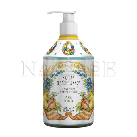 Rudy Profumi srl - Sicilian Orange Blossom - Sapone Liquido - 500 ml | Sapone liquido |  Erboristeria Natsabe: vendita online | erbe officinali, tisane, integratori