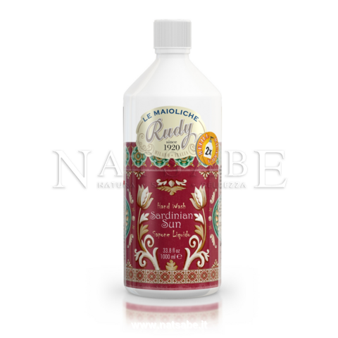 Rudy Profumi srl - Sardinian Sun - Sapone Liquido - ricarica 1 Lt. | Sapone liquido |  Erboristeria Natsabe: vendita online | erbe officinali, tisane, integratori