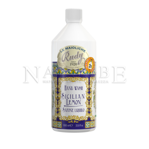 Rudy Profumi srl - Sicilian Lemon - Hand Wash - refill 1 Lt | Liquid Soap | Erboristeria Natsabe: online selling