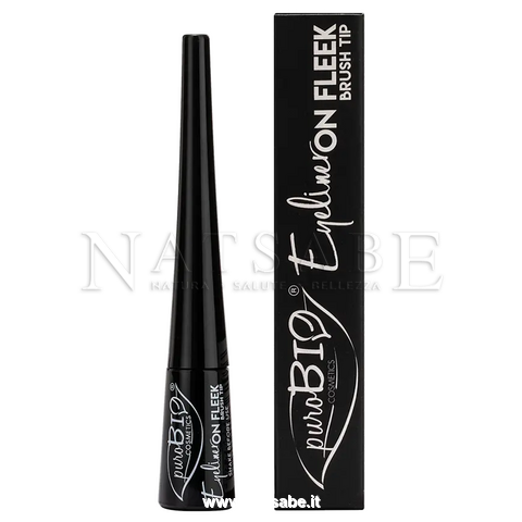 PuroBIO Cosmetics - Eyeliner on Fleek - 3 ml | Eyeliner e matite per occhi |  Erboristeria Natsabe: vendita online | erbe officinali, tisane, integratori