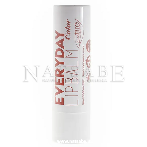 PuroBIO Cosmetics - Lipbalm Everyday Color - 5 ml | Lips - Lip Gloss and Lip Pencil | Erboristeria Natsabe: online selling