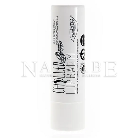 PuroBIO Cosmetics - Lipbalm Chilled - 5 ml | Lips - Lip Gloss and Lip Pencil | Erboristeria Natsabe: online selling