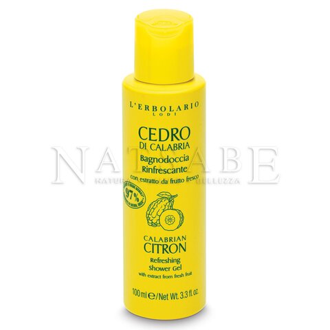 Erbolario - Cedro di Calabria - Bagnodoccia rinfrescante - 100 ml | Bagnoschiuma e shampodoccia |  Erboristeria Natsabe: vendita online | erbe officinali, tisane, integratori