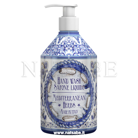 Rudy Profumi srl - Mediterranean Herbs - Hand Wash - 500 ml | Liquid Soap | Erboristeria Natsabe: online selling