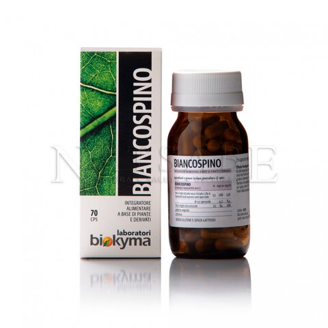 Biokyma - Biancospino - 70 capsule da 330 mg | Tavolette e capsule |  Erboristeria Natsabe: vendita online | erbe officinali, tisane, integratori