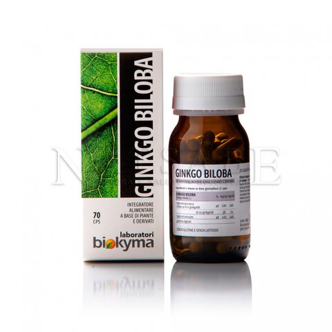 Biokyma - Ginkgo Biloba - 70 capsule 300 mg | Tablets and Capsules | Erboristeria Natsabe: online selling