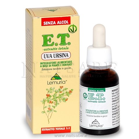 Lemuria - Total Extract of Bearberry - 30 ml | Total Extracts | Erboristeria Natsabe: online selling