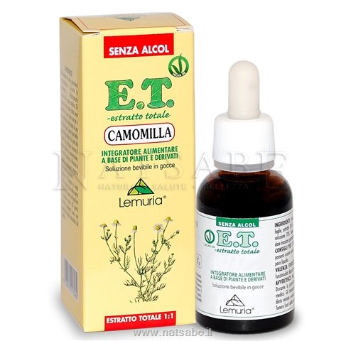 Lemuria - Estratto Totale di Camomilla - 30 ml | Estratto totale |  Erboristeria Natsabe: vendita online | erbe officinali, tisane, integratori