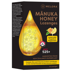 Manuka Honey - Manuka Honey Lozenges with Manuka UMF15+, Propolis and Mint - 48 g