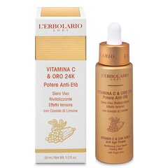 Vitamina C & Oro 24K - Siero Viso Rivitalizzante effetto tensore - 30ml