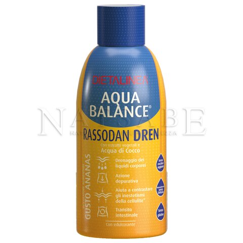 Dietalinea - Aqua Balance Super Dren - gusto ananas - 500 ml | Circolazione e ritenzione idrica |  Erboristeria Natsabe: vendita online | erbe officinali, tisane, integratori