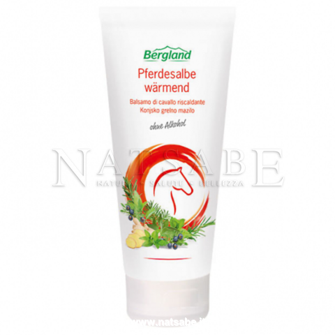 Bergland - Horse cream warming balm - 200 ml | Specific ointments | Erboristeria Natsabe: online selling