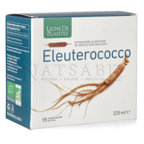 Natura Service - Estratto acquoso di Eleuterococco - 15 ampolle bevibili da 15 ml | Energetici e tonici |  Erboristeria Natsabe: vendita online | erbe officinali, tisane, integratori