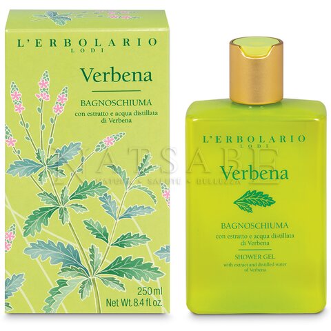 Erbolario - Verbena - Bagnoschiuma - 250 ml | Bagnoschiuma e shampodoccia |  Erboristeria Natsabe: vendita online | erbe officinali, tisane, integratori