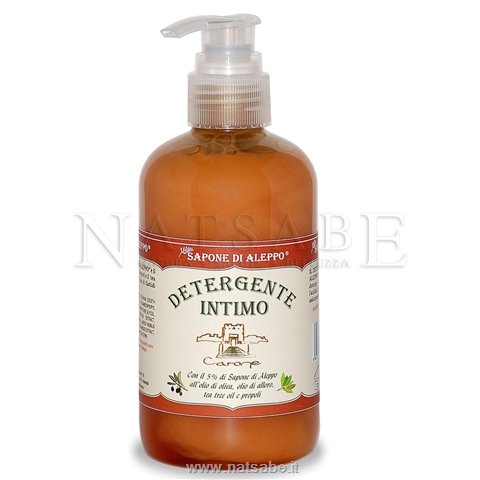 Carone snc - Sapone di Aleppo - Aleppo Soap - Intimate Detergent - 250 ml | Intimate Cleansers | Erboristeria Natsabe: online selling