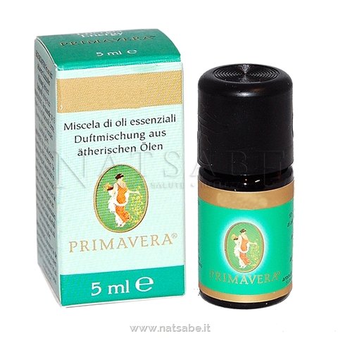 Primavera - Olio essenziale - Miscela Mente Libera - 5 ml | Miscele di oli essenziali puri |  Erboristeria Natsabe: vendita online | erbe officinali, tisane, integratori