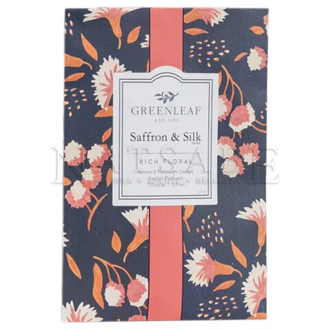 Greenleaf Inc. - Saffron and Silk - Scented sachet for wardrobe | Wardrobe Fragrances | Erboristeria Natsabe: online selling