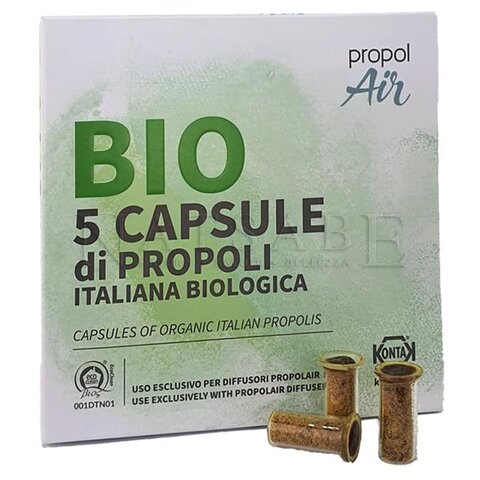 Kontak - Kontak - Ricambi di Propoli Pura Italiana Biologica - confezione da 5 pezzi | Diffusori Kontak |  Erboristeria Natsabe: vendita online | erbe officinali, tisane, integratori