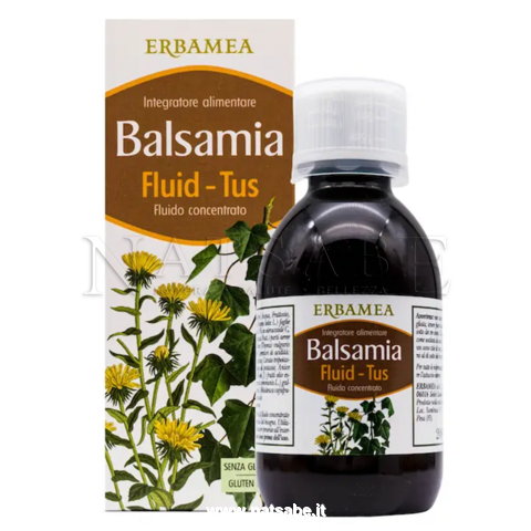 Erbamea - Balsamia Fluid-Tus syrup - 200 ml | Respiratory tract well-being | Erboristeria Natsabe: online selling