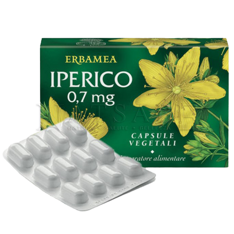 Erbamea - Iperico 0,7 mg - 36 capsule da 600 mg | Tavolette e capsule |  Erboristeria Natsabe: vendita online | erbe officinali, tisane, integratori