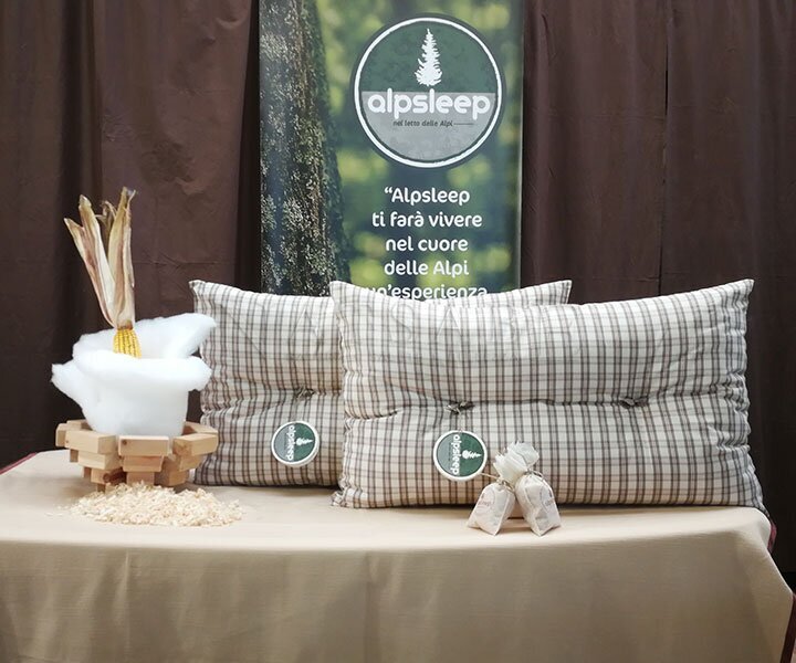 Alpsleep - Couple of Natural Pillow with Stone Pine | Natural remedies | Erboristeria Natsabe: online selling