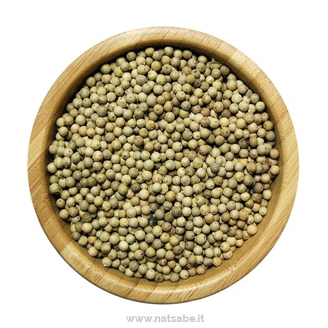 Erbamea - Erbe - Pepe Bianco grani - 500 g | Spezie ed erbe aromatiche |  Erboristeria Natsabe: vendita online | erbe officinali, tisane, integratori