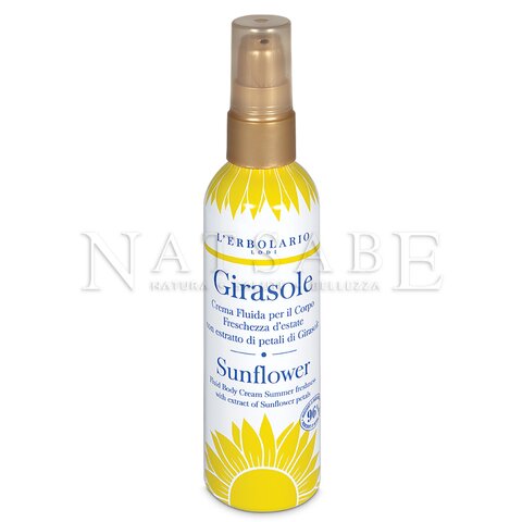 Erbolario - Sunflower - Fluid Body Cream - 100 ml | Body Lotion | Erboristeria Natsabe: online selling