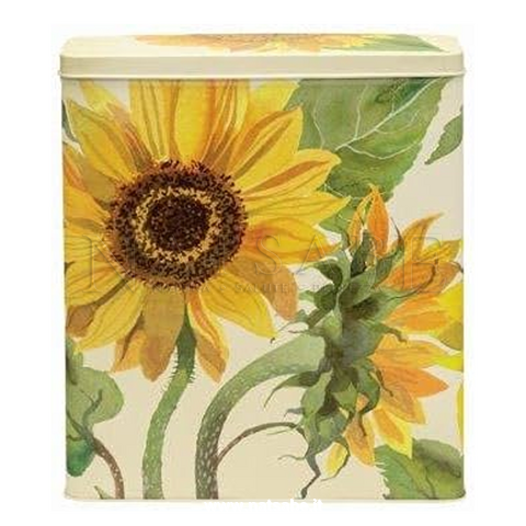 Elite Tins UK - Lattina Rettangolare Girasoli | Lattine vuote  |  Erboristeria Natsabe: vendita online | erbe officinali, tisane, integratori