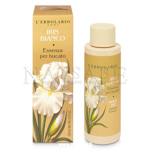 Erbolario - Iris Bianco - Essenza per Bucato - 150 ml | Sacchetti per armadi e profumabiancheria |  Erboristeria Natsabe: vendita online | erbe officinali, tisane, integratori