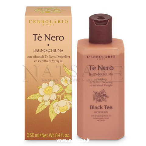 Erbolario - Black Tea - Shower Gel - 250 ml | Bath foam and Shower Gel | Erboristeria Natsabe: online selling