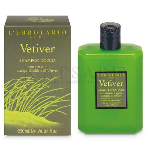 Erbolario - Vetiver - Shower Gel - 250 ml | Bath foam and Shower Gel | Erboristeria Natsabe: online selling