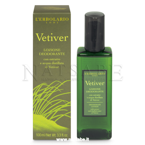 Erbolario - Vetiver - Deodorant Lotion - 100 ml | Deodorants | Erboristeria Natsabe: online selling