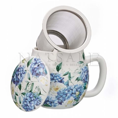 Snak - La Via del Tè - Tea Cup Camilla - Hydrangea | Tea Cups | Erboristeria Natsabe: online selling