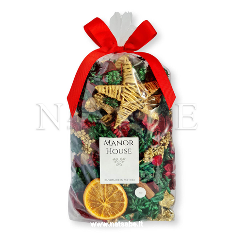 Manor House - Suffolk - Pot Pourri Profumato - Natale - 200 g | Pot pourri profumati |  Erboristeria Natsabe: vendita online | erbe officinali, tisane, integratori