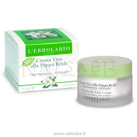 Erbolario - Crema Viso alla Pappa Reale - 50ml | Creme viso anti-rughe, nutrienti e idratanti |  Erboristeria Natsabe: vendita online | erbe officinali, tisane, integratori