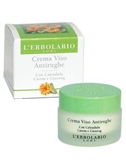 Crema Viso Antirughe con Calendula Carota e Ginseng - 30ml