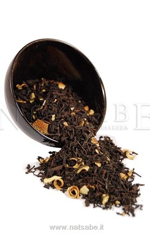 Snak - La Via del Tè - Black Tea Zagara flowers - 100g | Flavored tea | Erboristeria Natsabe: online selling