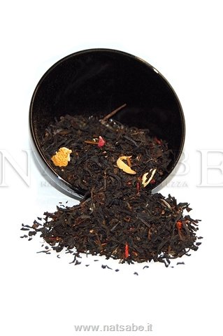 Snak - La Via del Tè - Black Tea with rose - 100g | Flavored tea | Erboristeria Natsabe: online selling