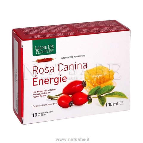 Natura Service - Rosa Canina Energie da agricoltura biologica - 10 ampolle da 10 ml | Energetici e tonici |  Erboristeria Natsabe: vendita online | erbe officinali, tisane, integratori