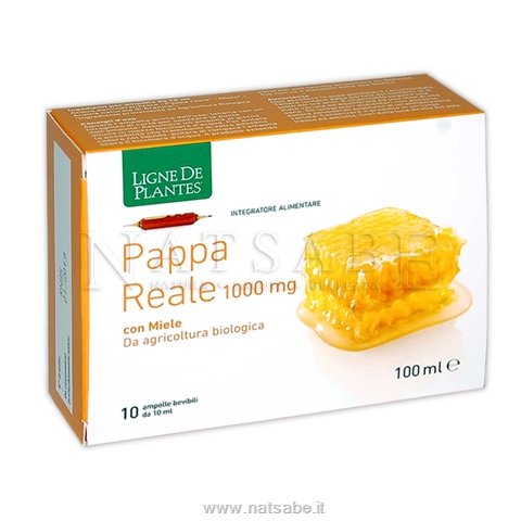 Natura Service - Pappa reale con Miele da agricoltura biologica - 10 ampolle da 10ml | Energetici e tonici |  Erboristeria Natsabe: vendita online | erbe officinali, tisane, integratori