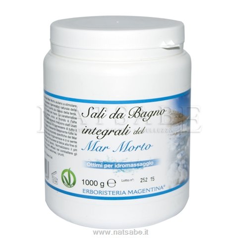 Erboristeria Magentina - Sali del Mar Morto - 1 kg | Sali da bagno |  Erboristeria Natsabe: vendita online | erbe officinali, tisane, integratori